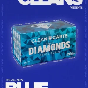 Clean carts New 2g liquid diamonds + live resin bulk offer (blue box)